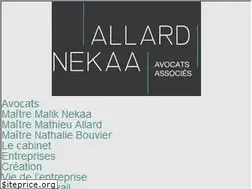 Sites similar to allard-nekaa-avocats.fr