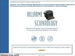 Sites similar to allarmescientology.it
