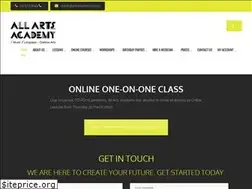 Sites similar to allartsacademy.com.au