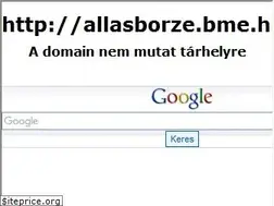 Sites similar to allasborze.bme.hu