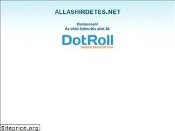 Sites similar to allashirdetes.net