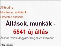 Sites similar to allasod.hu