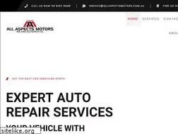 Sites similar to allaspectsmotors.com.au