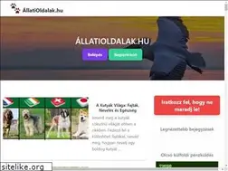 Sites similar to allatioldalak.hu