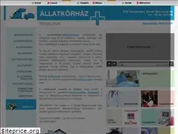 Sites similar to allatkorhaz.com