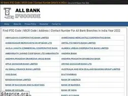 Sites similar to allbankifsccode.co.in