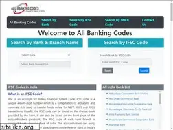 Sites similar to allbankingcodes.com