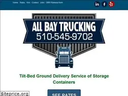 Sites similar to allbaytrucking.com