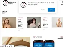 Sites similar to allbeautyhacks.com