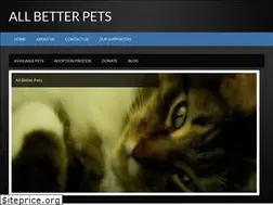 Sites similar to allbetterpets.org