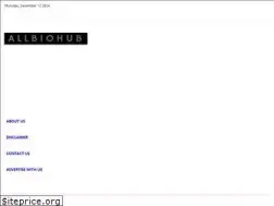Sites similar to allbiohub.com