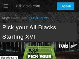 Sites similar to allblacks.com