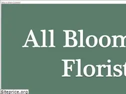 Sites similar to allbloomingflorist.com