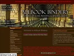 Sites similar to allbookbindery.com.au