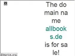 Sites similar to allbooks.de