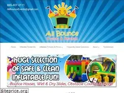 Sites similar to allbounceevents.com