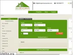 Sites similar to allbulgarianproperties.com