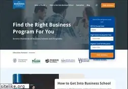 Sites similar to allbusinessschools.com