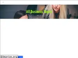 Sites similar to allbusinesstopics.weebly.com