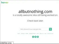 Sites similar to allbutnothing.com