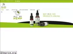 Sites similar to allbyhemp.com