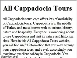 Sites similar to allcappadociatours.com