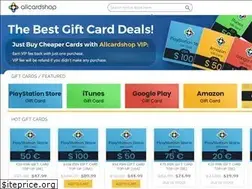 Sites similar to allcardshop.com