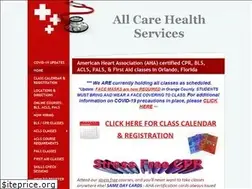 Sites similar to allcarecpr.com
