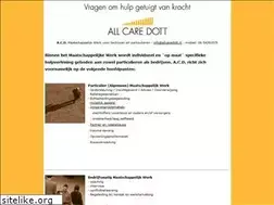 Sites similar to allcaredott.nl