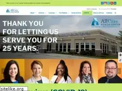 Sites similar to allcarehealthcenter.org