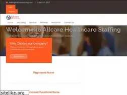 Sites similar to allcarenursing.com