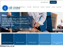 Sites similar to allcarephysiotherapy.com.au