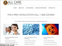 Sites similar to allcarewaste.com