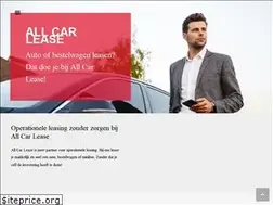 Sites similar to allcarlease.be