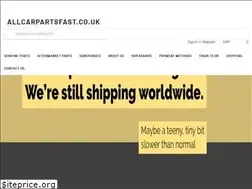 Sites similar to allcarpartsfast.co.uk