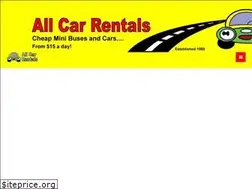 Sites similar to allcarrentals.com.au