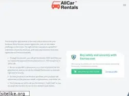 Sites similar to allcarrentals.com