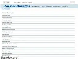 Sites similar to allcarsupplies.com