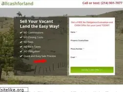 Sites similar to allcashforland.com