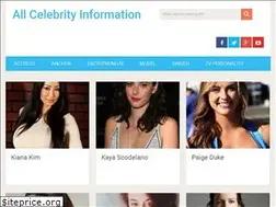 Sites similar to allcelebinfo.com