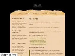 Sites similar to allcialis.com