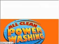 Sites similar to allcleanpowerwashing.com