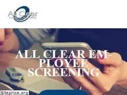 Sites similar to allclearscreen.com