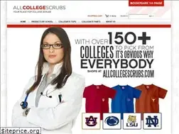 Sites similar to allcollegescrubs.com