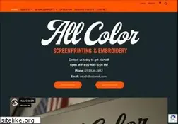 Sites similar to allcolorscreenprinting.com