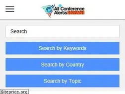 Sites similar to allconferencealerts.com