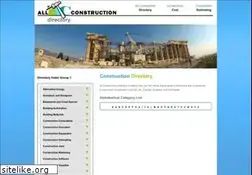 Sites similar to allconstructiondirectory.com