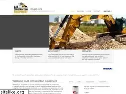 Sites similar to allconstructionequipment.com
