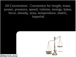 Sites similar to allconversions.com