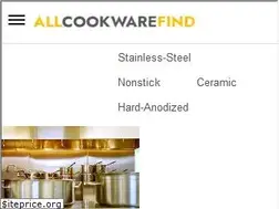 Sites similar to allcookwarefind.com